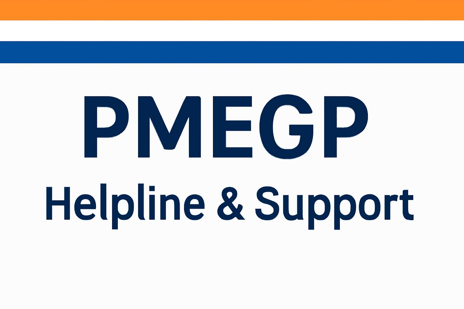 PMEGP Helpline & Support